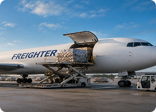 Naoero Airlines freighter aircraft